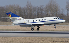 Dassault Falcon 20E | CM-02 | Belgian Air Force | BASLE (LFSB/BSL) 17.03.2015