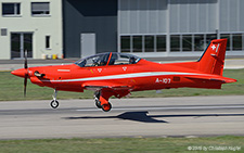 Pilatus PC-21 | A-107 | Swiss Air Force | SION (LSGS/SIR) 08.04.2015