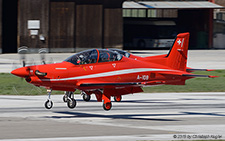 Pilatus PC-21 | A-108 | Swiss Air Force  |  Formationlanding | SION (LSGS/SIR) 08.04.2015