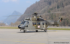 Aerospatiale AS332 M1 Super Puma | T-322 | Swiss Air Force  |  With STBY 121.50 sticker | ALPNACH (LSMA/---) 18.03.2015