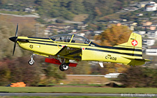 Pilatus PC-9 | C-406 | Swiss Air Force | LOCARNO MAGADINO (LSMO/---) 04.11.2015