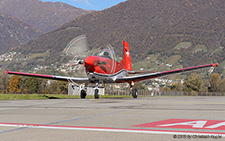 Pilatus PC-7 | A-937 | Swiss Air Force | LOCARNO MAGADINO (LSMO/---) 04.11.2015