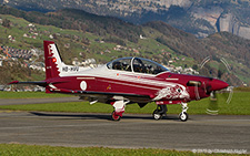 Pilatus PC-21 | HB-HVU | Qatar Emiri Air Force | BUOCHS (LSZC/BXO) 19.11.2015