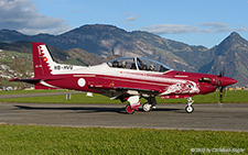 Pilatus PC-21 | HB-HVU | Qatar Emiri Air Force | BUOCHS (LSZC/BXO) 19.11.2015