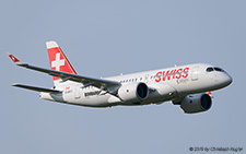 Bombardier CSeries 100 | C-GWXZ | Bombardier  |  in Swiss c/s | Z&UUML;RICH (LSZH/ZRH) 17.06.2015