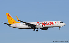 Boeing 737-86N | TC-AAR | Pegasus Airlines | Z&UUML;RICH (LSZH/ZRH) 25.12.2015