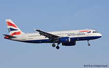 Airbus A320-232 | G-EUYK | British Airways | Z&UUML;RICH (LSZH/ZRH) 27.12.2015