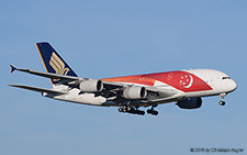 Airbus A380-841 | 9V-SKJ | Singapore Airlines | Z&UUML;RICH (LSZH/ZRH) 27.12.2015