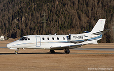 Cessna 560XLS Citation Excel | YU-SPB | untitled | SAMEDAN (LSZS/SMV) 26.12.2015