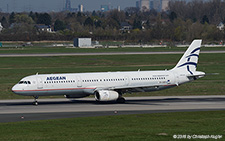 Airbus A321-232 | SX-DVP | Aegean Airlines | D&UUML;SSELDORF (EDDL/DUS) 09.04.2016