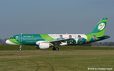 Airbus A320-214 | EI-DEO | Aer Lingus  |  Irish Rugby Team livery | AMSTERDAM-SCHIPHOL (EHAM/AMS) 10.04.2016