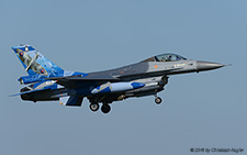 General Dynamics F-16AM | FA-110 | Belgian Air Force | LEEUWARDEN (EHLW/LWR) 11.04.2016