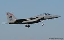 McDonnell Douglas F-15C Eagle | 85-0118 | US Air Force | LEEUWARDEN (EHLW/LWR) 11.04.2016