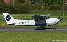 Reims/Cessna F172P | HB-CFT | private (Motorfluggruppe Zürich) | ALPNACH (LSMA/---) 30.04.2016