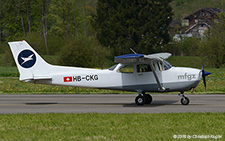 Reims/Cessna F172P | HB-CKG | private (Motorfluggruppe Zürich) | ALPNACH (LSMA/---) 30.04.2016