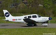 Piper PA-28 Archer II | HB-PMT | private (Motorfluggruppe Zürich) | ALPNACH (LSMA/---) 30.04.2016