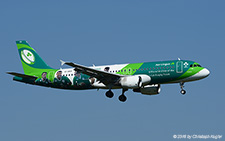 Airbus A320-214 | EI-DEO | Aer Lingus  |  Irish Rugby Team livery | Z&UUML;RICH (LSZH/ZRH) 10.09.2016