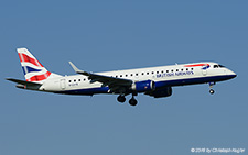 Embraer ERJ-190LR | G-LCYX | British Airways | Z&UUML;RICH (LSZH/ZRH) 12.09.2016