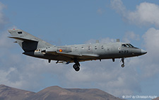 Dassault Falcon 20D | TM.11-3 | Spanish Air Force | ARRECIFE-LANZAROTE (GCRR/ACE) 15.03.2017