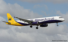 Airbus A321-231 | G-OZBE | Monarch Airlines | ARRECIFE-LANZAROTE (GCRR/ACE) 16.03.2017