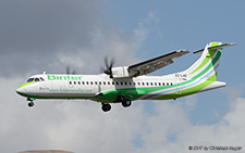 ATR 72-212A (500) | EC-LAD | Binter Canarias | ARRECIFE-LANZAROTE (GCRR/ACE) 18.03.2017