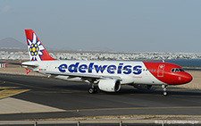 Airbus A320-214 | HB-IJW | Edelweiss Air | ARRECIFE-LANZAROTE (GCRR/ACE) 19.03.2017