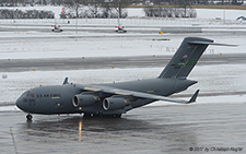 Boeing C-17A Globemaster III | 08-8199 | US Air Force | Z&UUML;RICH (LSZH/ZRH) 14.01.2017