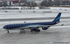 Airbus A340-642 | 4K-AI08 | Government of Azerbaijan | Z&UUML;RICH (LSZH/ZRH) 14.01.2017