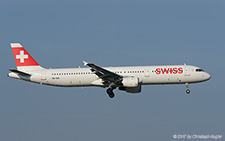 Airbus A321-111 | HB-IOK | Swiss International Air Lines | Z&UUML;RICH (LSZH/ZRH) 25.03.2017