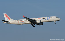 Embraer ERJ-195LR | EC-LFZ | Air Europa Express  |  with 25 anys fora de joc sticker | Z&UUML;RICH (LSZH/ZRH) 25.03.2017