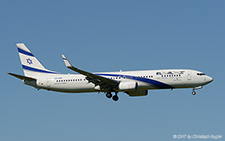 Boeing 737-958ER | 4X-EHF | El Al Israel Airlines | Z&UUML;RICH (LSZH/ZRH) 26.05.2017