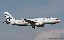 Airbus A320-232 | SX-DGE | Aegean Airlines | Z&UUML;RICH (LSZH/ZRH) 24.09.2017