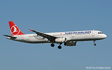 Airbus A321-231 | TC-JRD | Turkish Airlines | Z&UUML;RICH (LSZH/ZRH) 14.10.2017