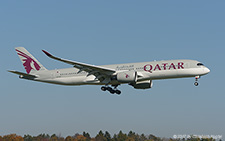 Airbus A350-941 | A7-ALF | Qatar Airways | Z&UUML;RICH (LSZH/ZRH) 15.10.2017