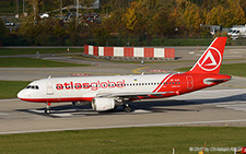 Airbus A320-214 | UR-AJA | AtlasGlobal | Z&UUML;RICH (LSZH/ZRH) 30.10.2017