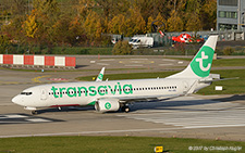 Boeing 737-8K2 | PH-HSC | Transavia | Z&UUML;RICH (LSZH/ZRH) 30.10.2017