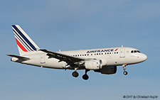 Airbus A318-111 | F-GUGH | Air France | Z&UUML;RICH (LSZH/ZRH) 31.12.2017