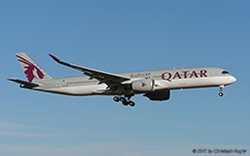 Airbus A350-941 | A7-ALB | Qatar Airways | Z&UUML;RICH (LSZH/ZRH) 31.12.2017