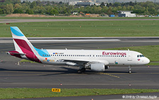Airbus A320-214 | D.ABDP | Eurowings  |  with stickers promoting Croatia | D&UUML;SSELDORF (EDDL/DUS) 20.04.2018