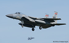 McDonnell Douglas F-15C Eagle | 85-0111 | US Air Force | LEEUWARDEN (EHLW/LWR) 19.04.2018