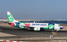 Boeing 737-8K2 | PH-HSI | Transavia  |  Peter Pan charity scheme | ARRECIFE-LANZAROTE (GCRR/ACE) 18.09.2018