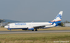 Boeing 737-86J | TC-SNV | SunExpress | BASLE (LFSB/BSL) 07.07.2018