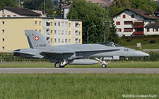 McDonnell Douglas F/A-18C Hornet | J-5010 | Swiss Air Force  |  ready to fly to the RIAT at Fairford (UK) | EMMEN (LSME/---) 12.07.2018