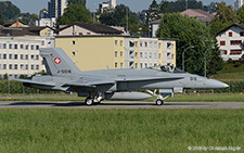 McDonnell Douglas F/A-18C Hornet | J-5016 | Swiss Air Force  |  ready to fly to the RIAT at Fairford (UK) | EMMEN (LSME/---) 12.07.2018