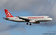 Airbus A320-232 | TC-FBR | AtlasGlobal | Z&UUML;RICH (LSZH/ZRH) 01.01.2018