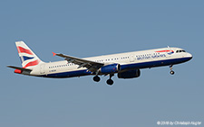 Airbus A321-231 | G-MEDM | British Airways | Z&UUML;RICH (LSZH/ZRH) 24.03.2018