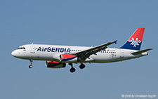 Airbus A320-232 | YU-APH | Air Serbia  |  with 90 Years JAT sticker | Z&UUML;RICH (LSZH/ZRH) 16.06.2018