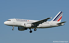Airbus A319-111LR | F-GRXK | Air France | Z&UUML;RICH (LSZH/ZRH) 13.07.2018