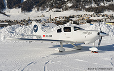 Columbia LC-41 | HB-KHK | untitled (Motorfluggruppe Zürich) | SAMEDAN (LSZS/SMV) 13.01.2018