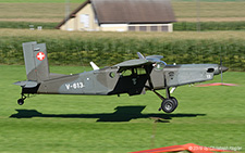 Pilatus PC-6/B2-H2M-1 | V-613 | Swiss Air Force | SCHLIERBACH WEIERBACH(----/---) 12.09.2019